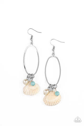 This Too SHELL Pass Earrings__Blue