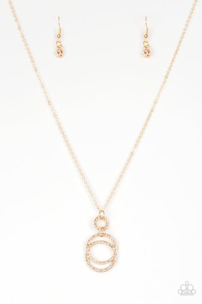 Timeless Trio Necklace__Gold