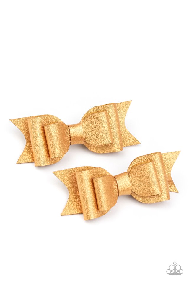 Totally BOWS My Mind__Hair Accessories__Gold