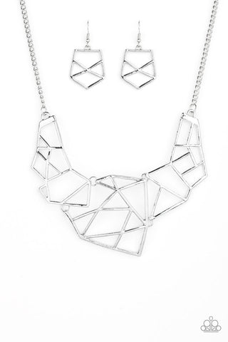 World Shattering Necklace__Silver