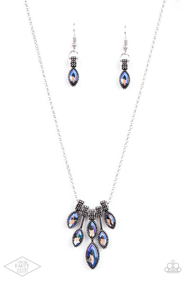 YOU SHOULD SEE ME IN A CROWN Necklace__Blue